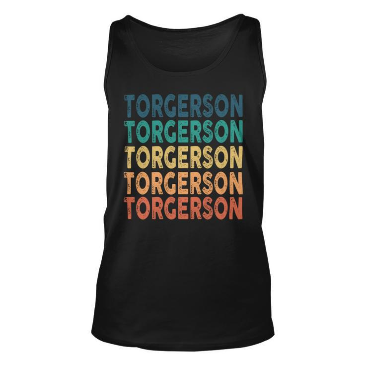 Torgerson Name Shirt Torgerson Family Name V2 Unisex Tank Top
