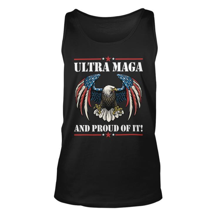 Ultra Maga Eagle Vintage Unisex Tank Top