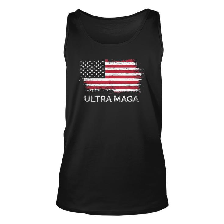 Mens Ultra Maga Proud Ultra Maga Eagle 2022 Humor Us Flag Tank Top