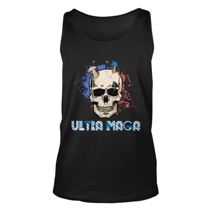 Ultra Maga Skull  Make America Great Again Unisex Tank Top
