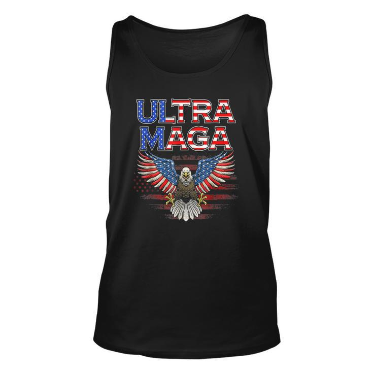 Ultra Maga United State Flag Proud Ultra-Maga  Unisex Tank Top