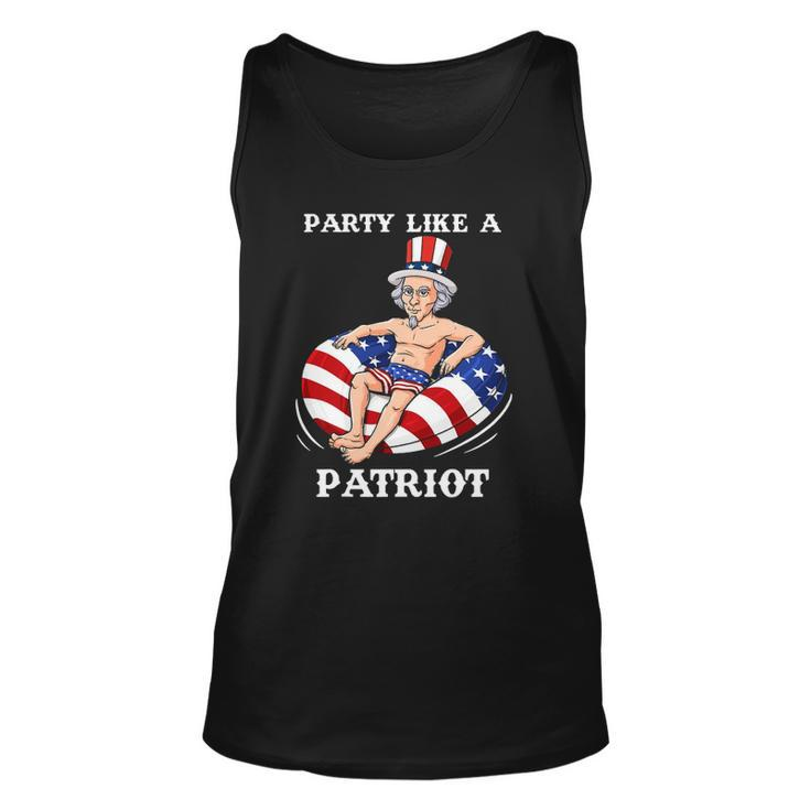 Uncle Sam 4Th Of July Usa Patriot Funny Unisex Tank Top