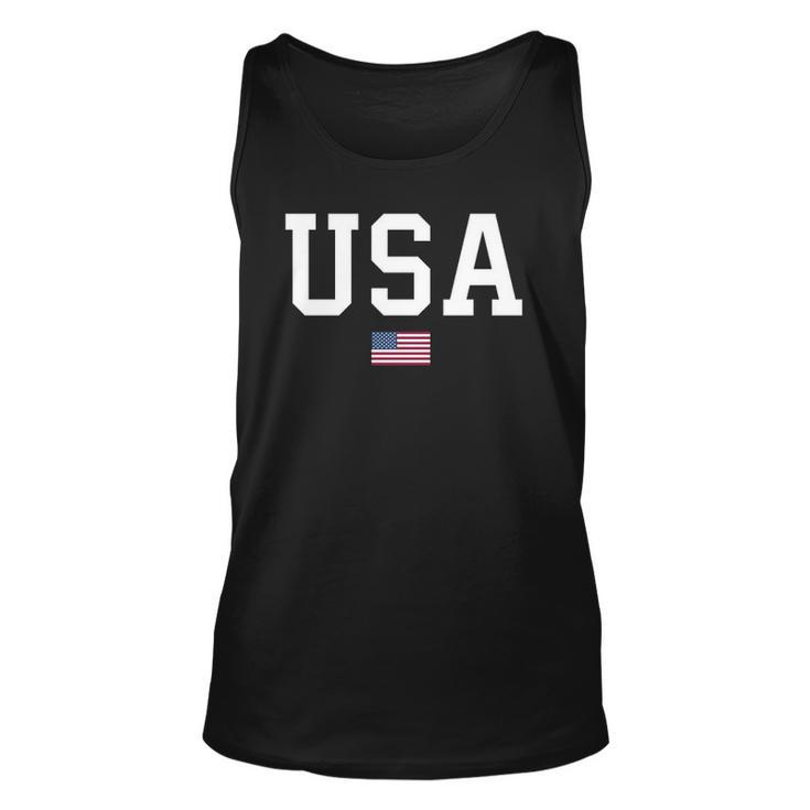 Usa Women Men Kids Patriotic American Flag July 4Th  Unisex Tank Top