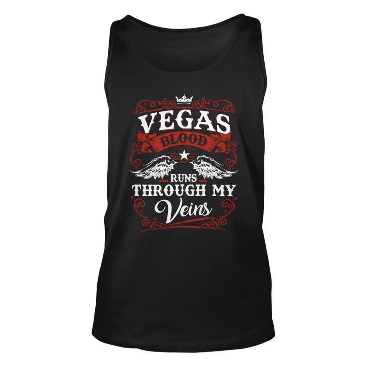 Vegas Name Shirt Vegas Family Name Unisex Tank Top