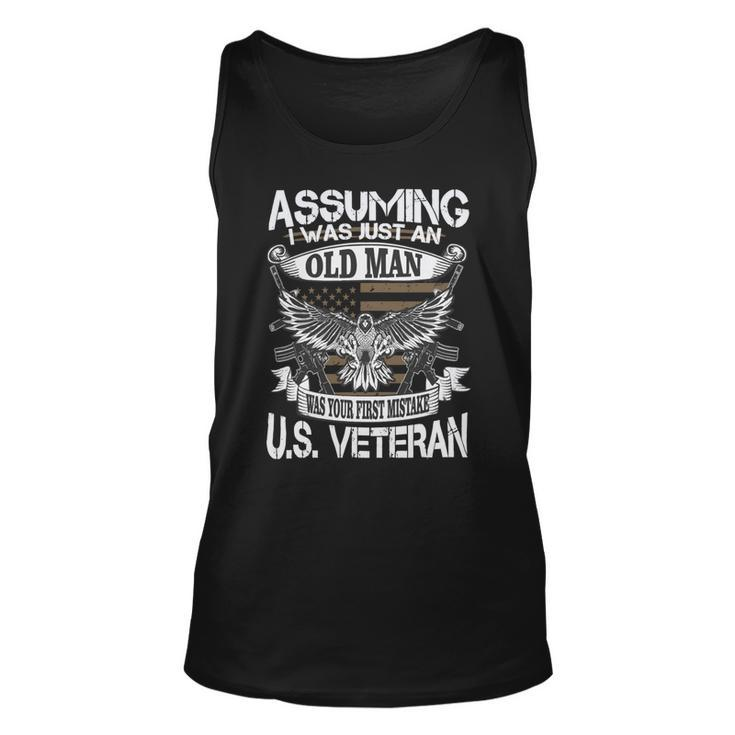 Veteran Us Veteran Respect Solider463 Navy Soldier Army Military Unisex Tank Top