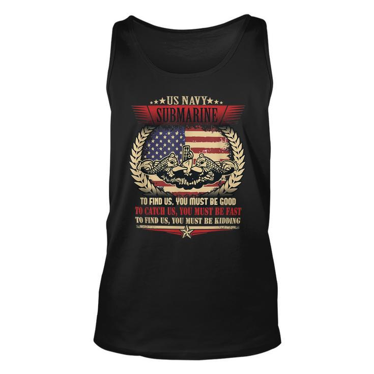 Veteran Veterans Day Us Navy Submarines Quote 643 Navy Soldier Army Military Unisex Tank Top