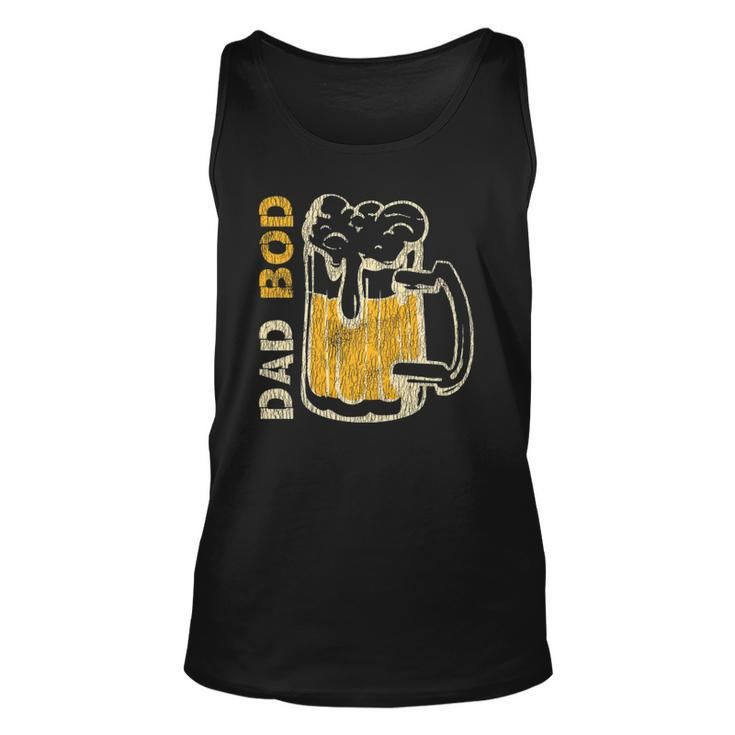 Vintage Its Not A Dad Bod Its Father Dad Figure Drinking  Unisex Tank Top
