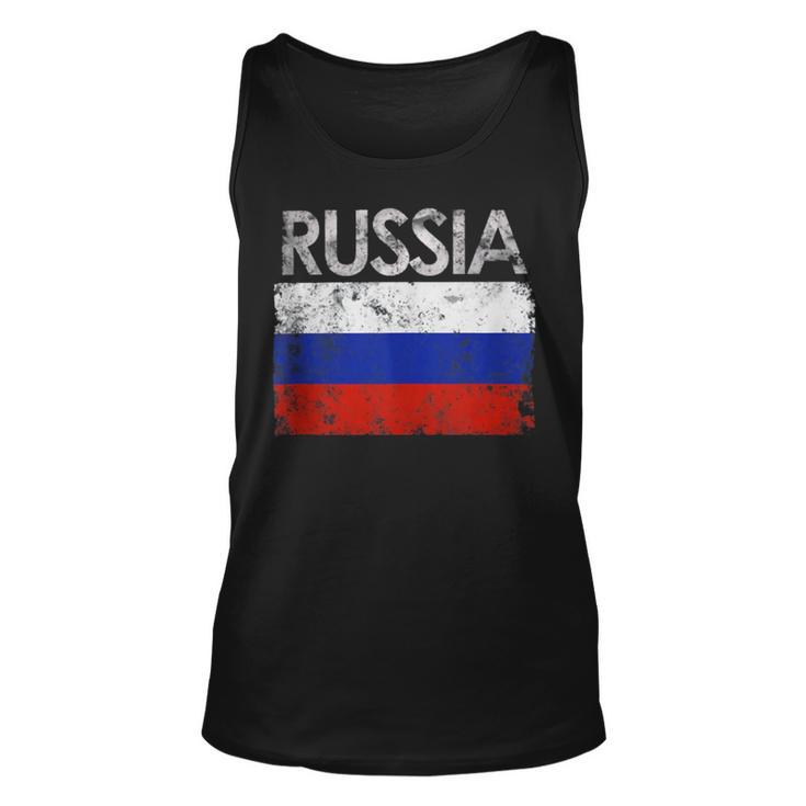 Vintage Russia Russian Flag Pride 500 Trending Shirt Unisex Tank Top