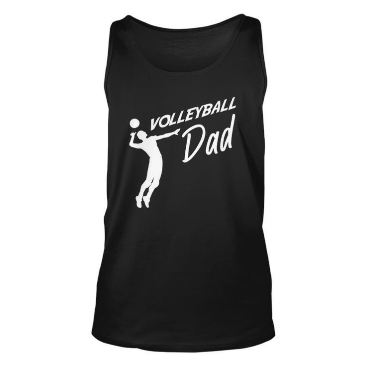 Volleyball Father Volleyball Dad Fathers Day Unisex Tank Top