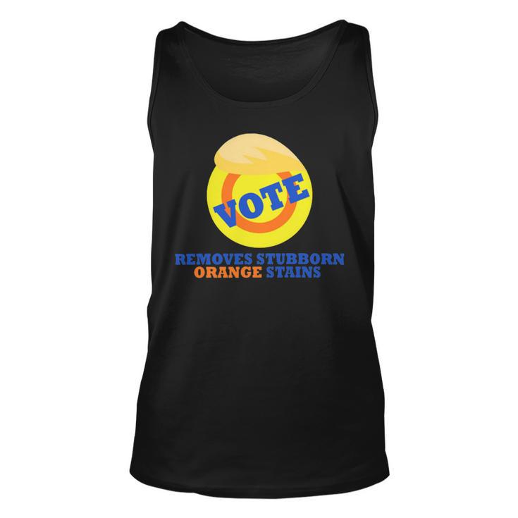 Vote Removes Stubborn Orange Stains 903 Shirt Unisex Tank Top