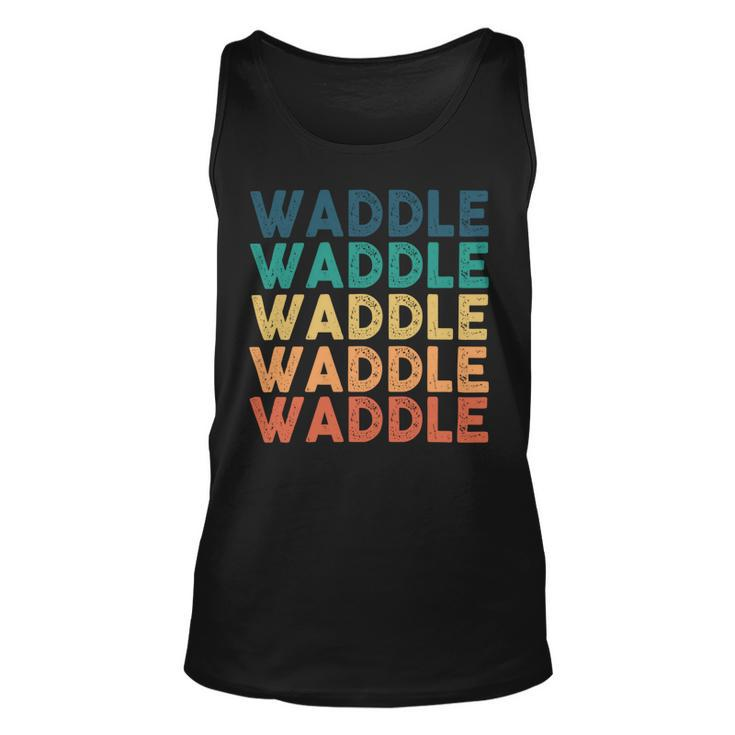 Waddle Name Shirt Waddle Family Name V2 Unisex Tank Top