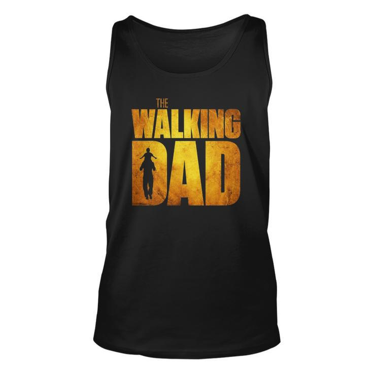 Walking Dad Fathers Day Best Grandfather Men Fun Gift Unisex Tank Top