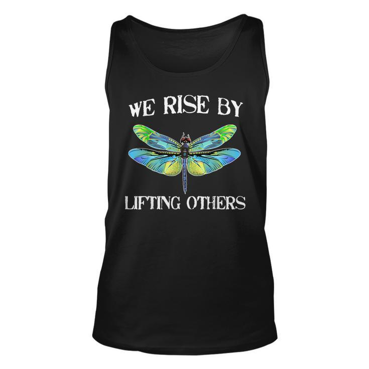 We Rise By Lifting Others   V2 Unisex Tank Top