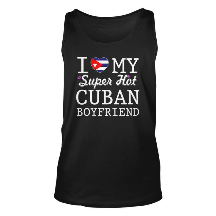 Womens I Love My Cuban Boyfriend Unisex Tank Top
