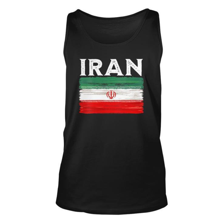 Womens Iran Flag Vintage Iran Flag  Unisex Tank Top