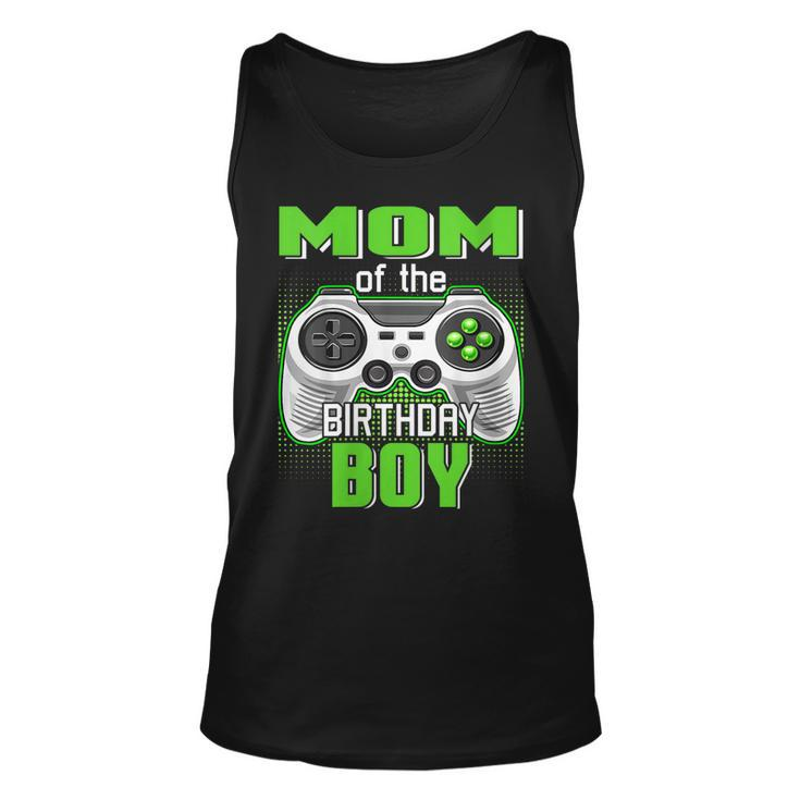 Womens Mom Of The Birthday Boy Video Game B-Day Top Gamer Party  Unisex Tank Top