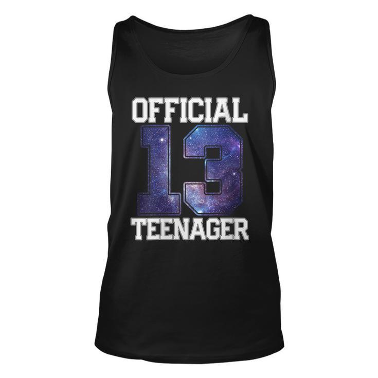 Womens Official Nager 13 Years Old Boys Girl 13Th Birthday Gift  Unisex Tank Top