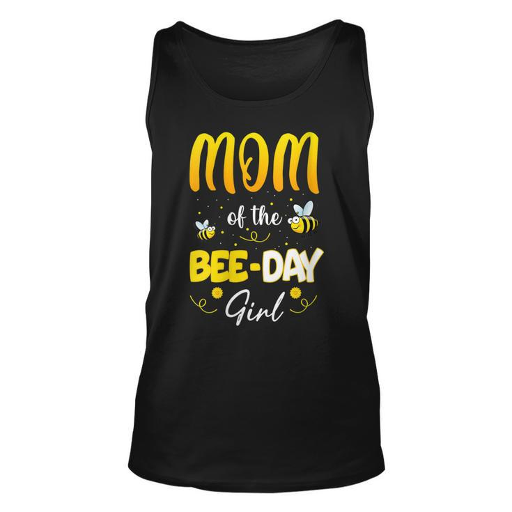 Womens Party Matching Birthday Sweet Mom Of The Bee Day Girl Hive  Unisex Tank Top