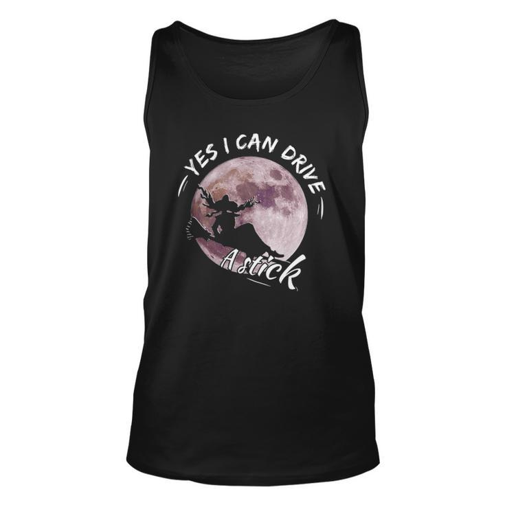 Womens Yes I Can Drive A Stick Unisex Tank Top