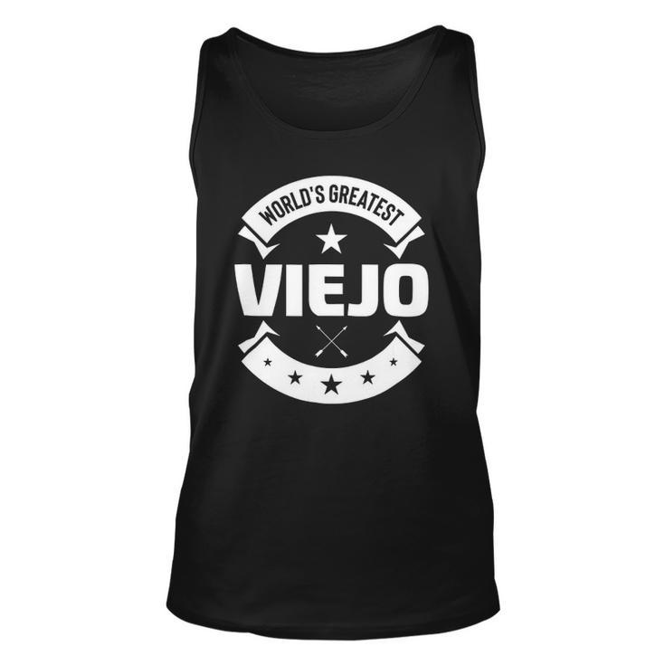 Worlds Greatest Viejo For Spanish Dad Unisex Tank Top