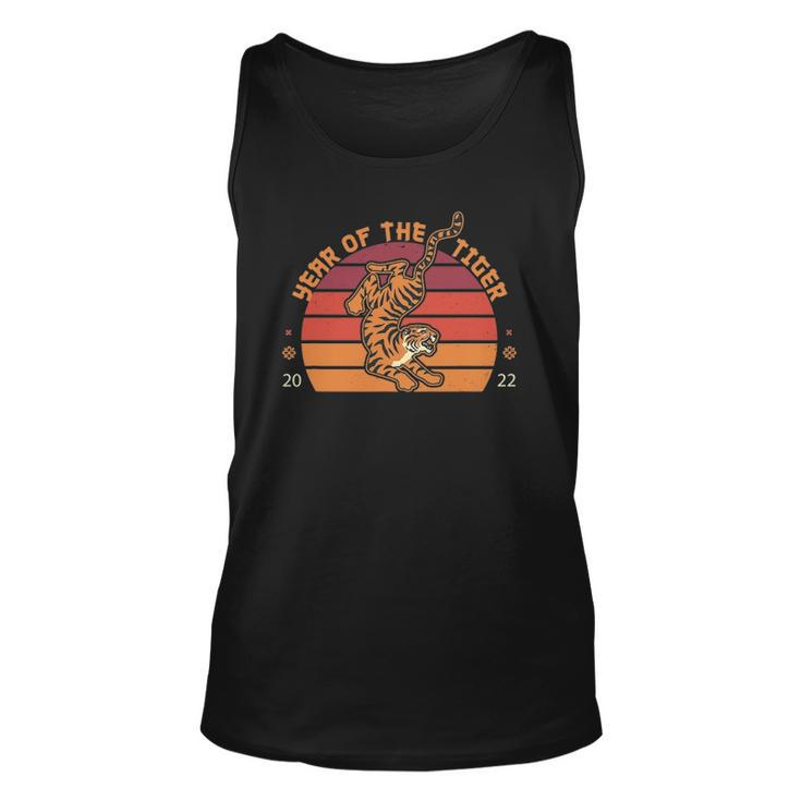 Year Of The Tiger Chinese Zodiac Chinese New Year 2022 Ver2 Unisex Tank Top