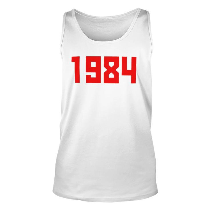 1984 Fashion Year Of Birth 38Th Birthday Unisex Tank Top