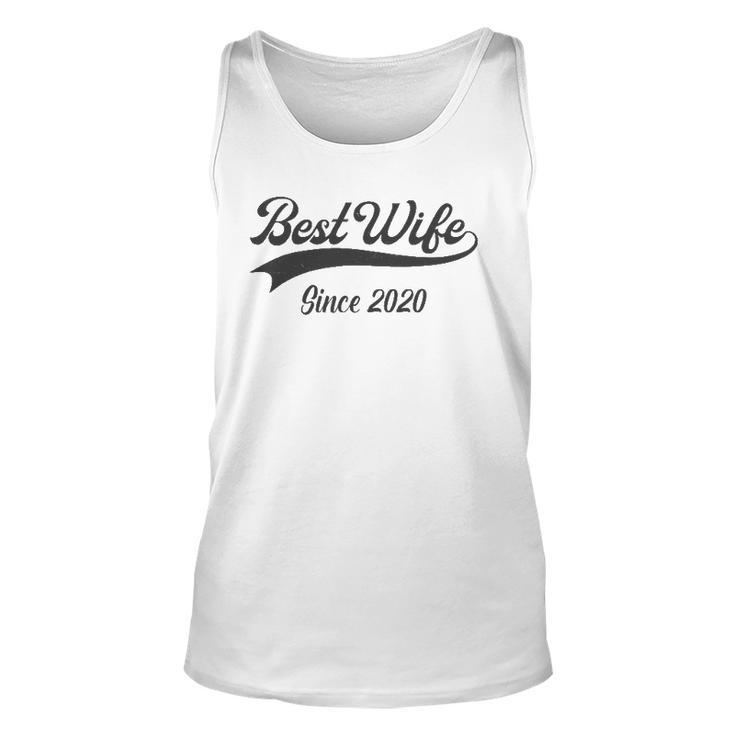 2Nd Wedding Aniversary For Her Best Wife Since 2020 Married Couples Tank Top