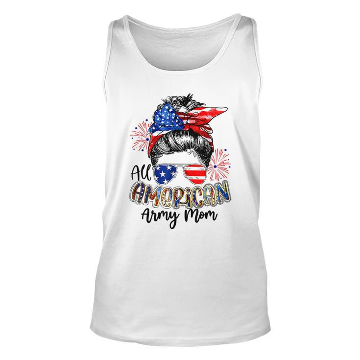 All American Army Mom 4Th Of July  V2 Unisex Tank Top