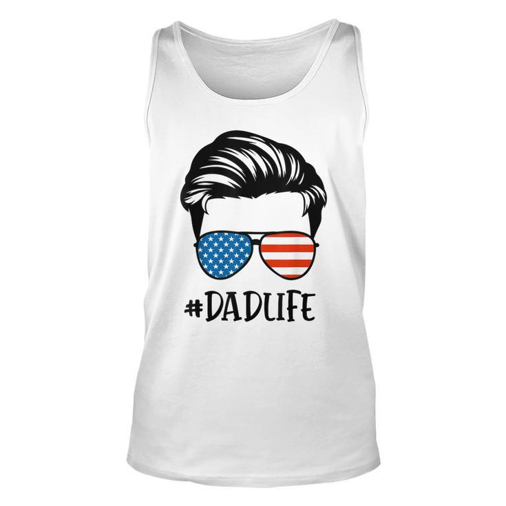 All American Dad Happy 4Th Of July Independence Day  Unisex Tank Top