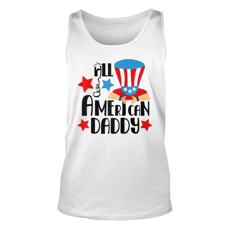 All American Daddy - 4Th Of July  For Dad  Unisex Tank Top