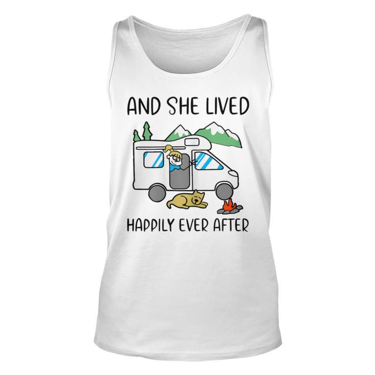 And She Lived Happily Ever After Unisex Tank Top