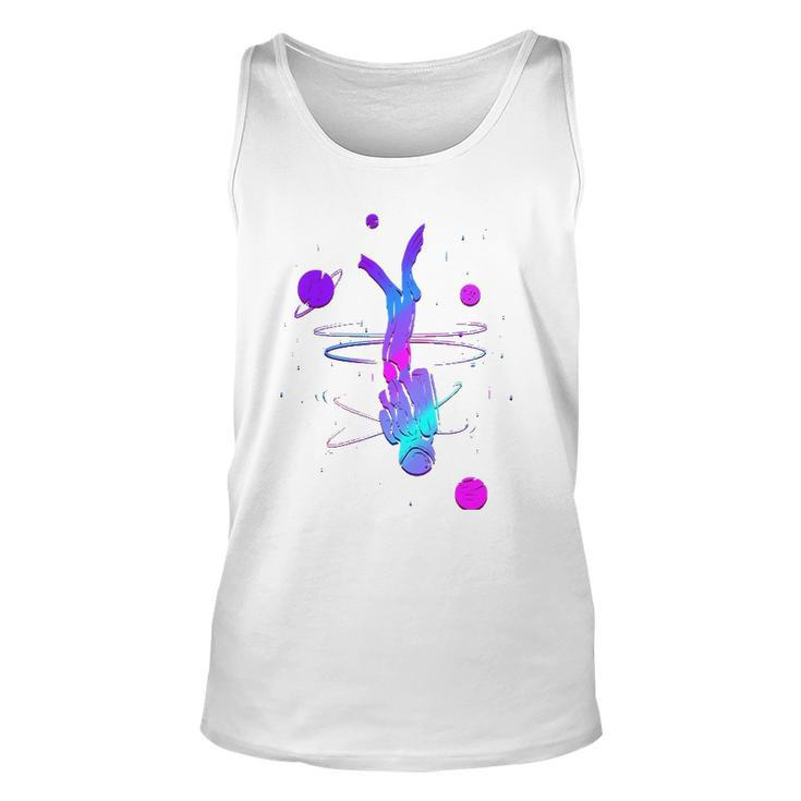 Astronaut Diver Gift For Scuba Diving And Space Fans Unisex Tank Top