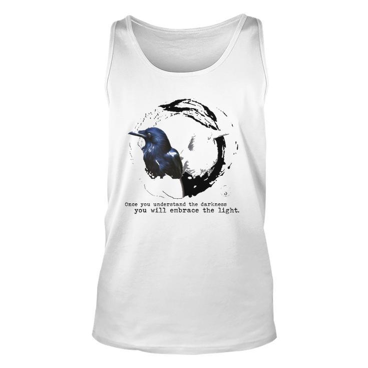 Balance Once You Understand The Darkness You Will Embrace The Light Tank Top