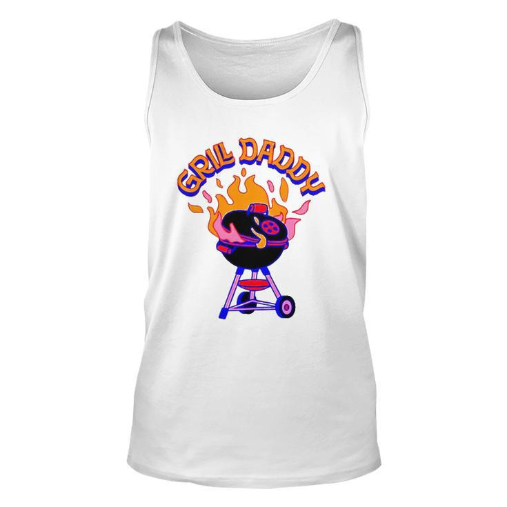 Bbq Grill Daddy Fathers Day Gift Unisex Tank Top