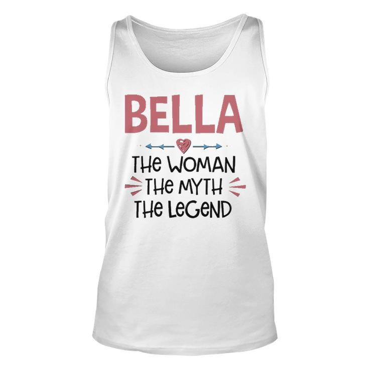 Bella Grandma Gift   Bella The Woman The Myth The Legend Unisex Tank Top