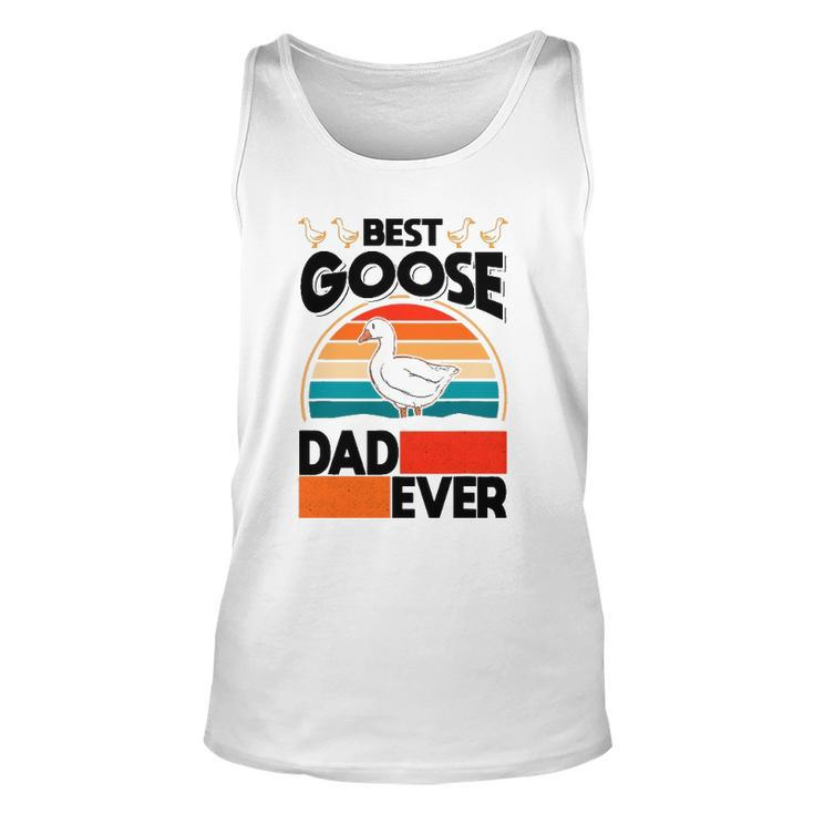 Best Goose Dad Ever Geese Goose Farmer Goose Unisex Tank Top