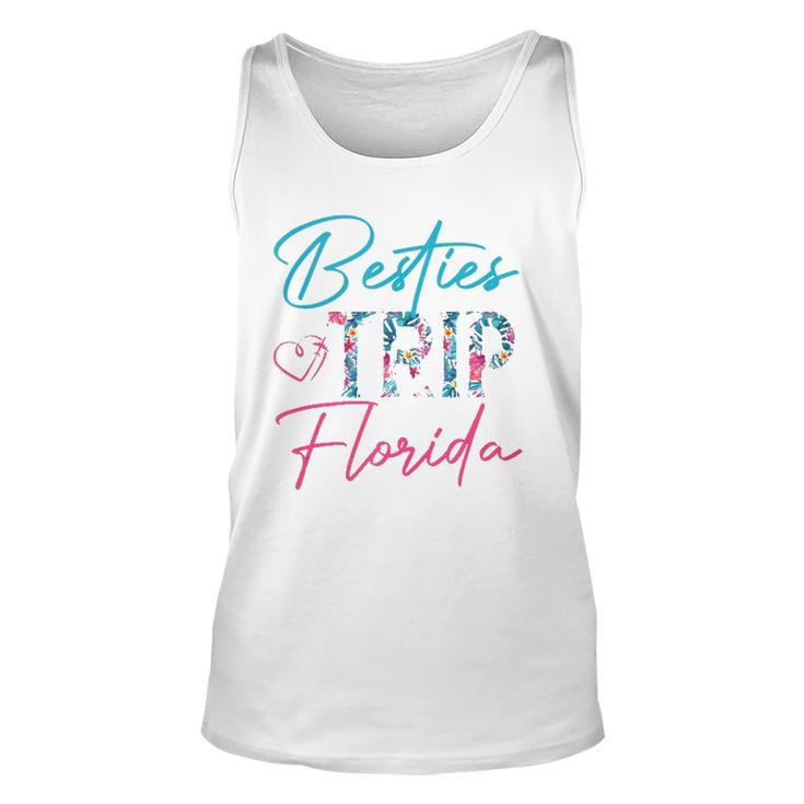 Besties Trip Florida Vacation Matching Best Friend  Unisex Tank Top