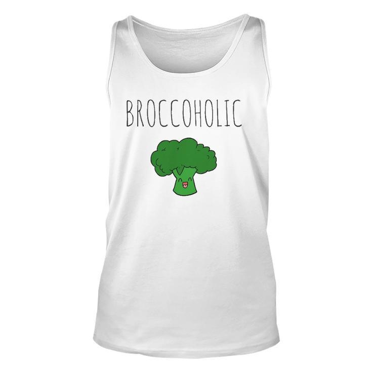 Broccoholic Vegan & Vegetarian Broccoli Lovers Unisex Tank Top
