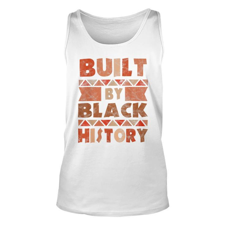 Built By Black History  African American Pride  Unisex Tank Top