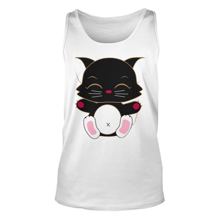 Cat Cut Cat Cat Lovers Black Cat Funny Cat Birthday Cat Gift Cat Danger Kitty V2 Unisex Tank Top