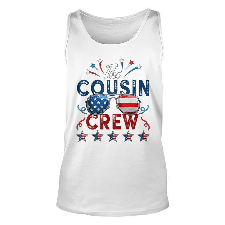 Cousin Crew 4Th Of July Patriotic American Family Matching  V3 Unisex Tank Top