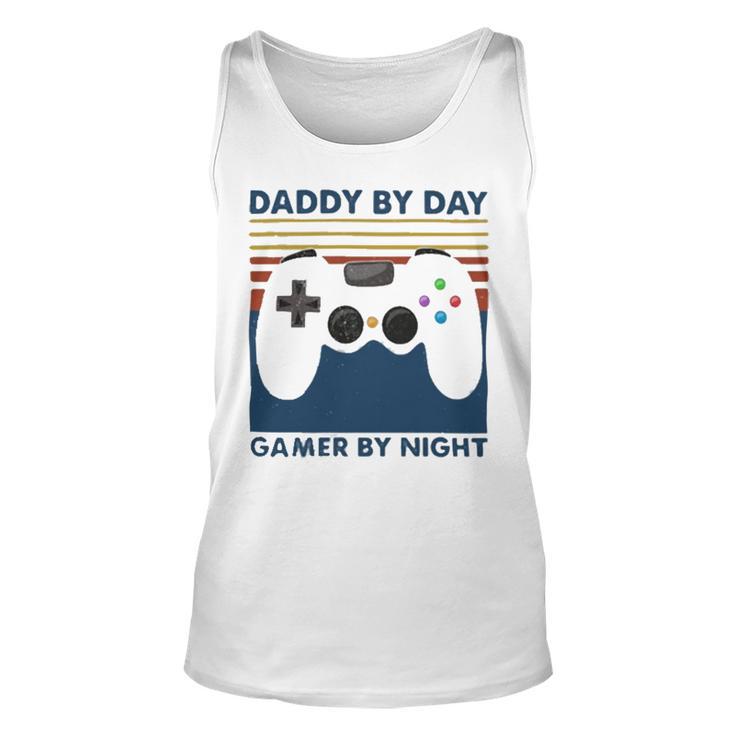 Daddy By Day Gamer By Night 250 Shirt Unisex Tank Top