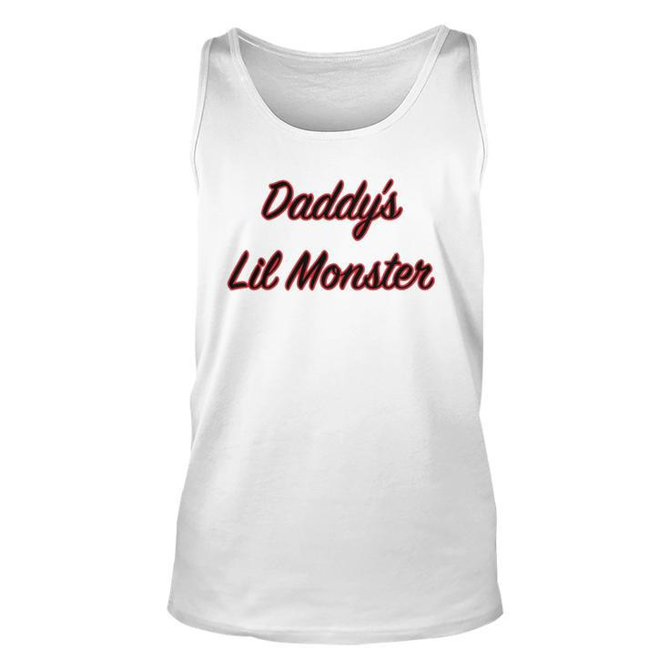 Daddys Lil Monster Father Gift Unisex Tank Top