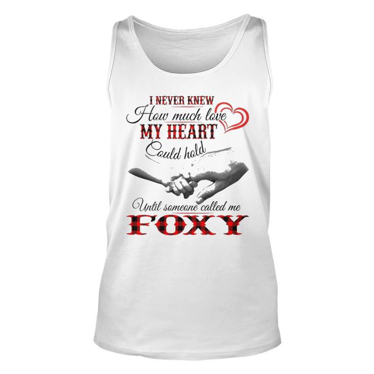 Foxy Grandma Gift   Until Someone Called Me Foxy Unisex Tank Top