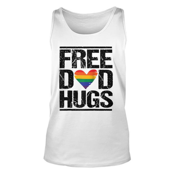 Free Dad Hugs Lgbtq Pride Stepfather Daddy Papa Raglan Baseball Tee Tank Top