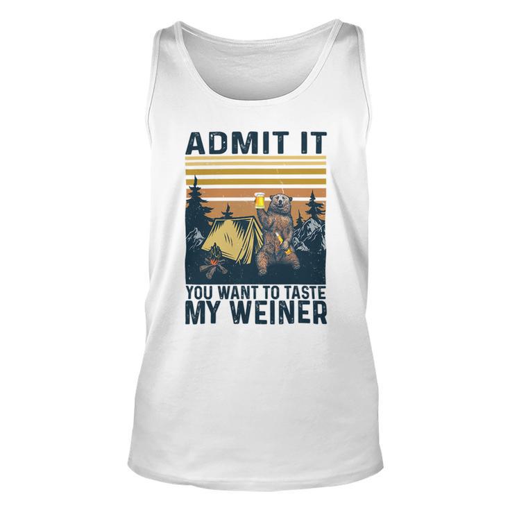 Funny Camping Admit It You Taste My 57 Shirt Unisex Tank Top