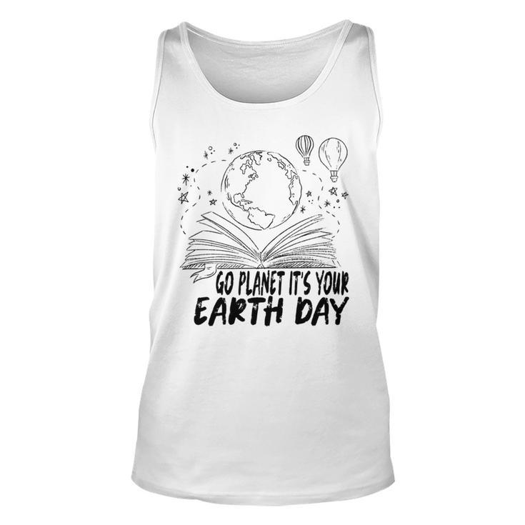 Go Planet Its Your Earth Day V2 Unisex Tank Top