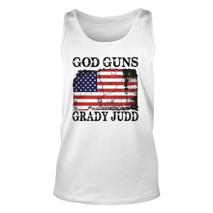 God Guns Grady Judd American Flag Unisex Tank Top