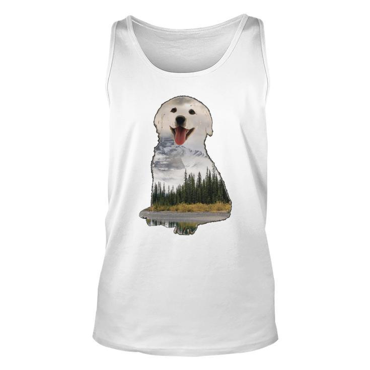 Golden Retriever Cute Puppy  Unisex Tank Top