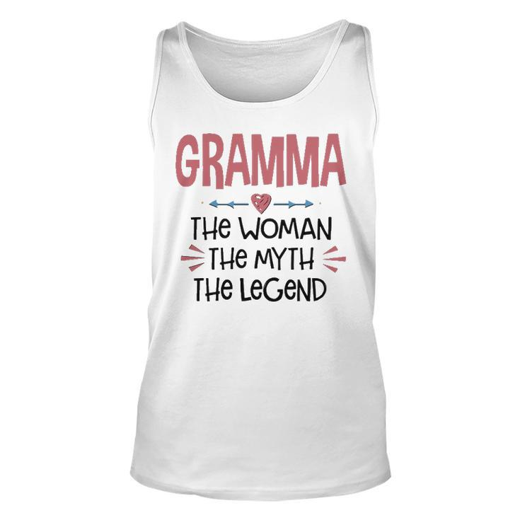 Gramma Grandma Gift   Gramma The Woman The Myth The Legend Unisex Tank Top
